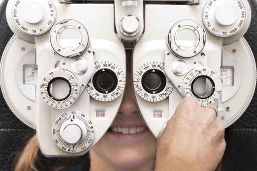 Badanie wzroku u optyka